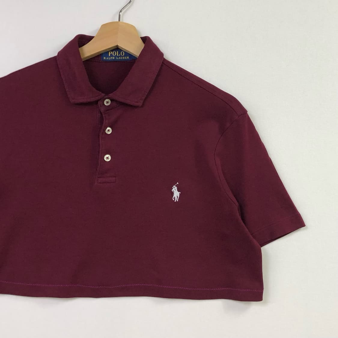 F 폴로 크롭 카라티 상품이미지2