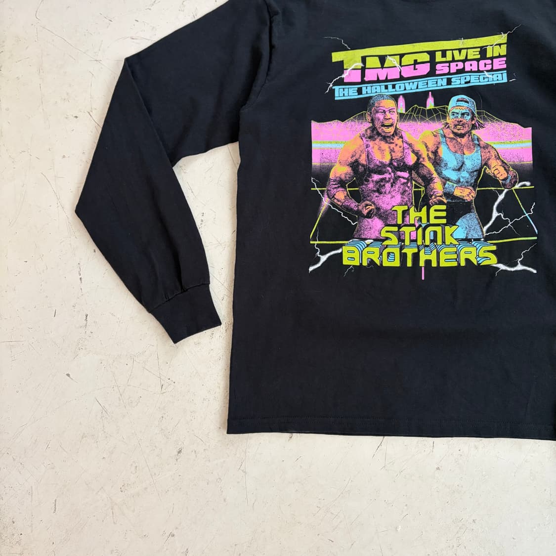 TMG WWE 할로윈 스페셜 스팅브라더스 롱슬리브 M 상품이미지3