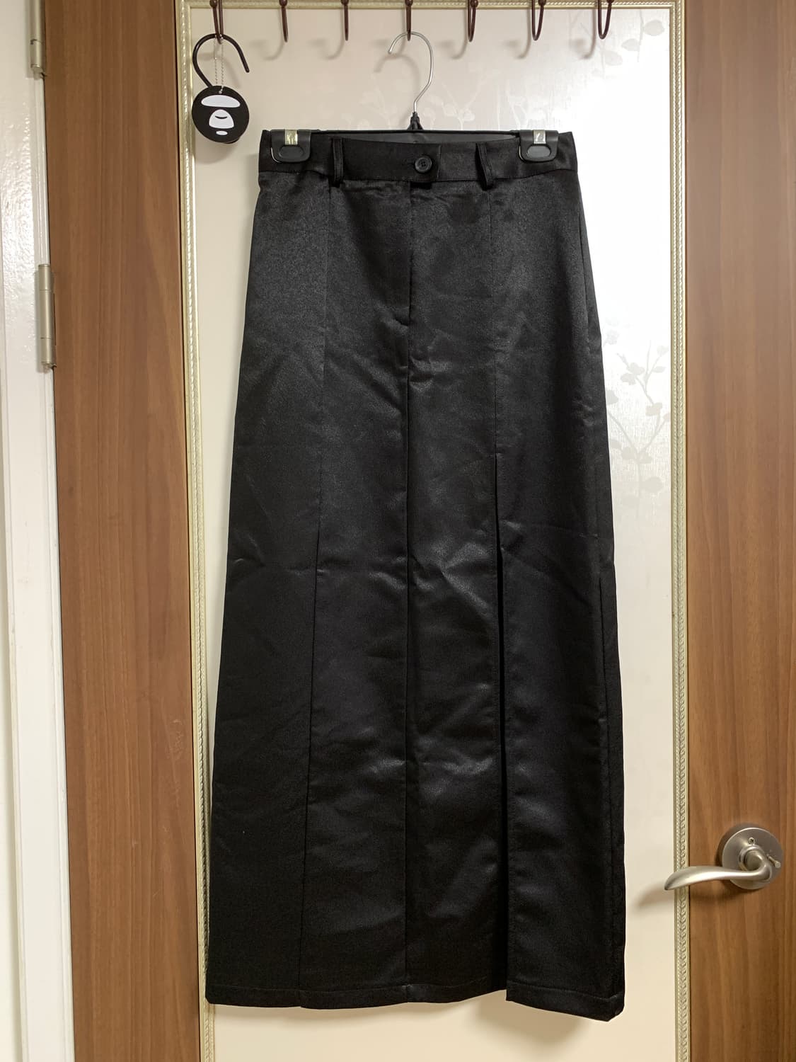 보헤미안 서울 새틴 롱 스커트 상품이미지1