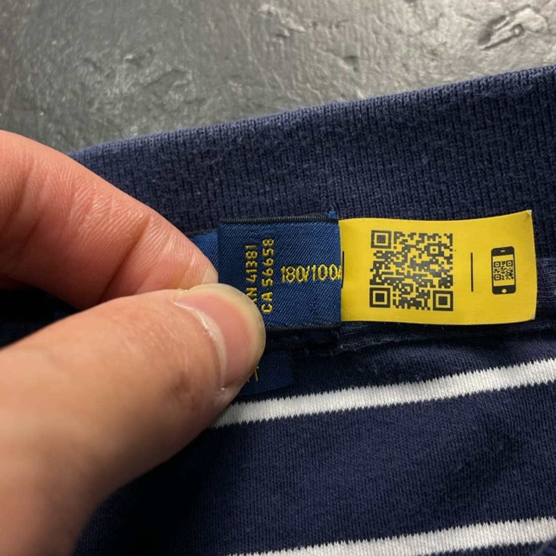 100 폴로 랄프로렌 신형 스트라이프 카라티 상품이미지4