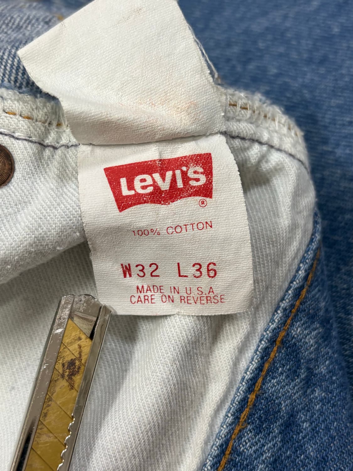 90s USA 리바이스 501 상품이미지9