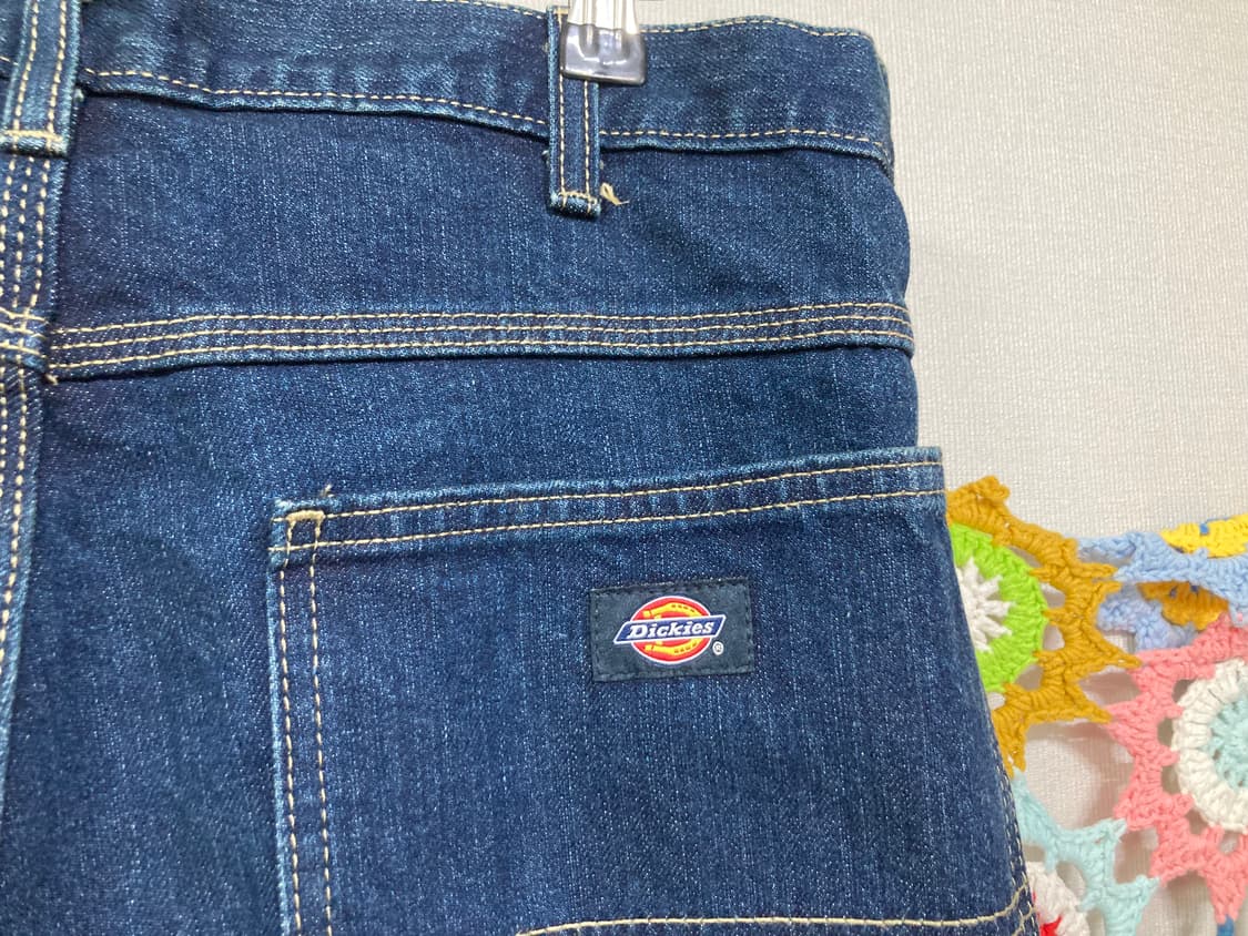 디키즈 릴렉스핏 카펜터 워크 데님팬츠 청바지 32 _ 인디고블루 상품이미지6