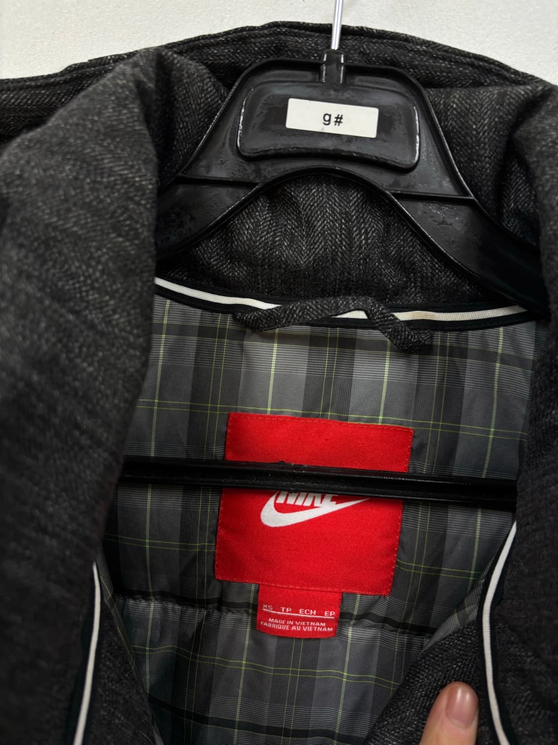 나이키 패딩점퍼 (후드탈착)  상품이미지5