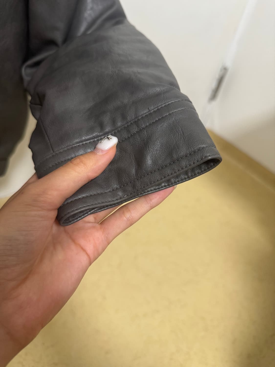 604서비스 레더봄버자켓 상품이미지4