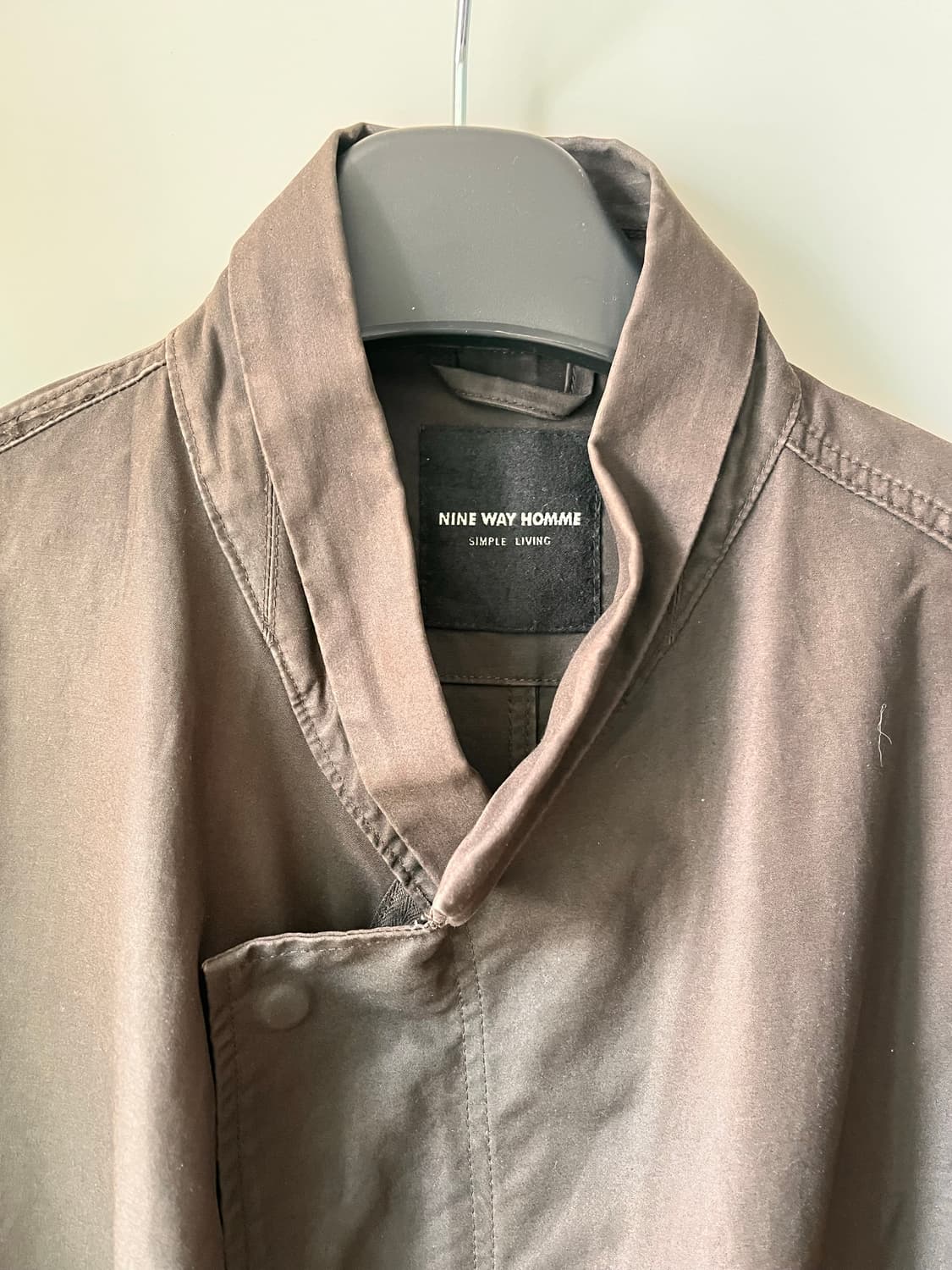 나인웨이옴므 빈티지 피쉬테일 코트 상품이미지2