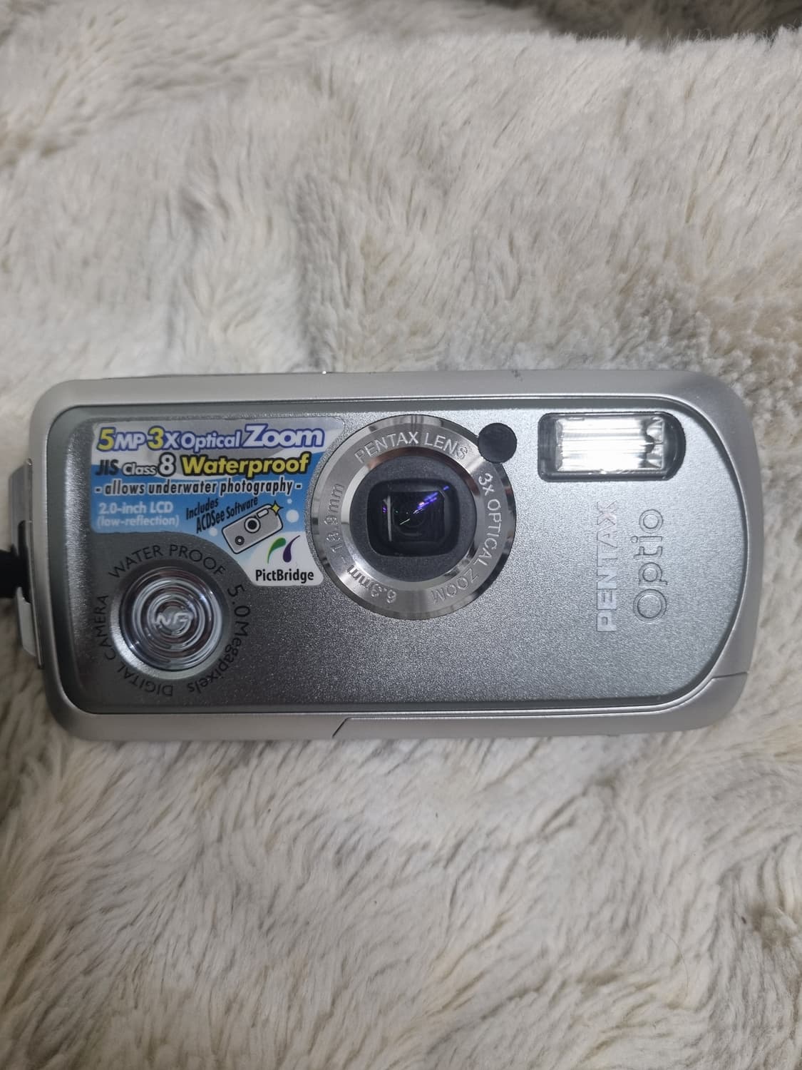 펜탁스 Optio wp 디지털 카메라 레트로디카 상품이미지1