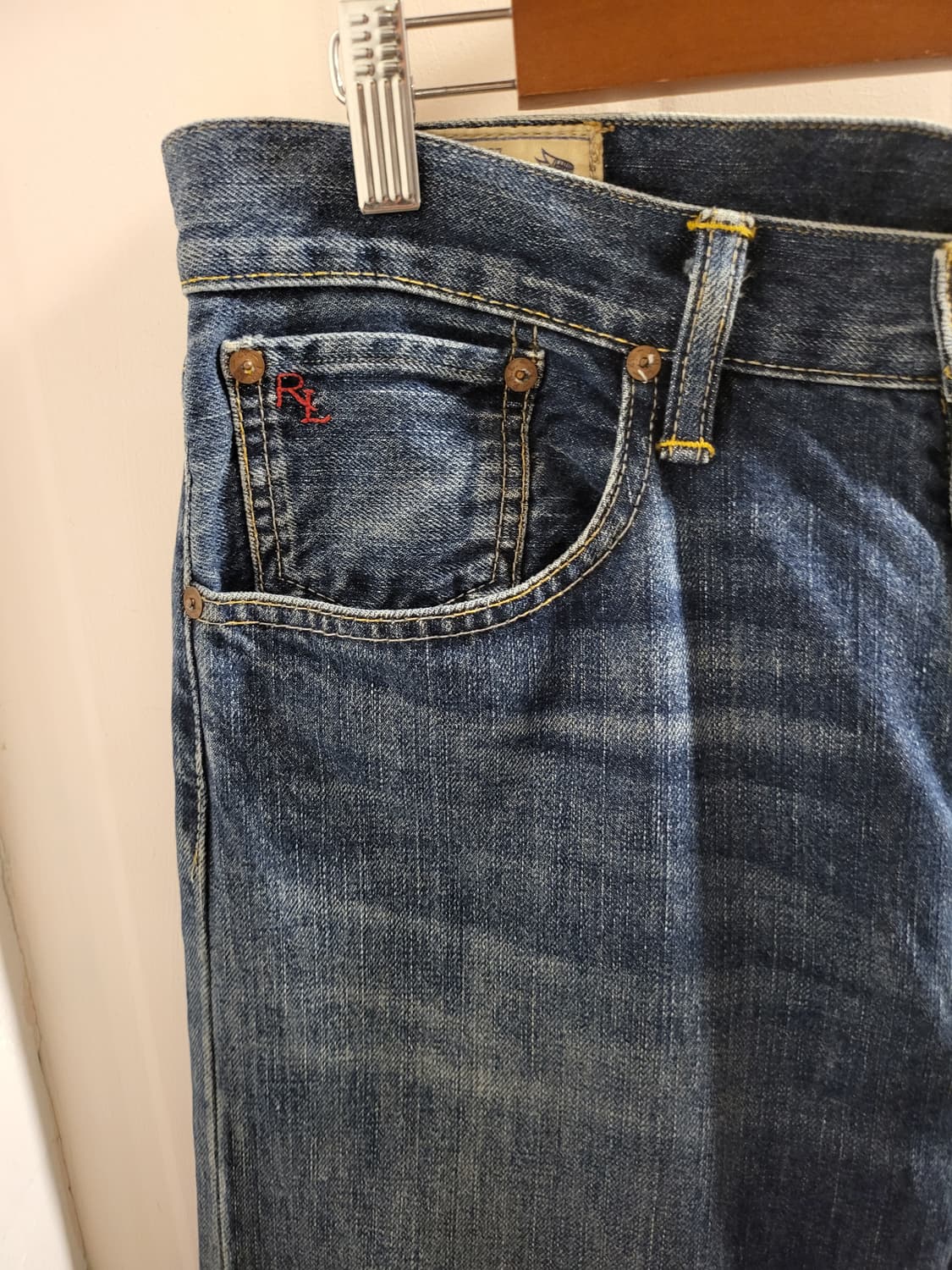 [32]폴로 랄프로렌 햄튼 스트레이트 데님청바지 상품이미지3