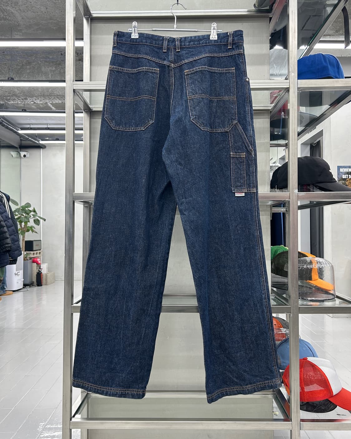 해머스포츠 인디고 와이드 데님 팬츠 상품이미지5