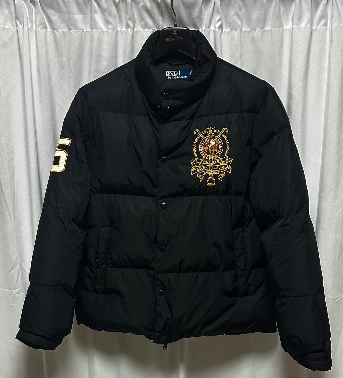 no.99 폴로 랄프로렌  치프키프 블랙 패딩 점퍼 100사이즈 s 상품이미지1