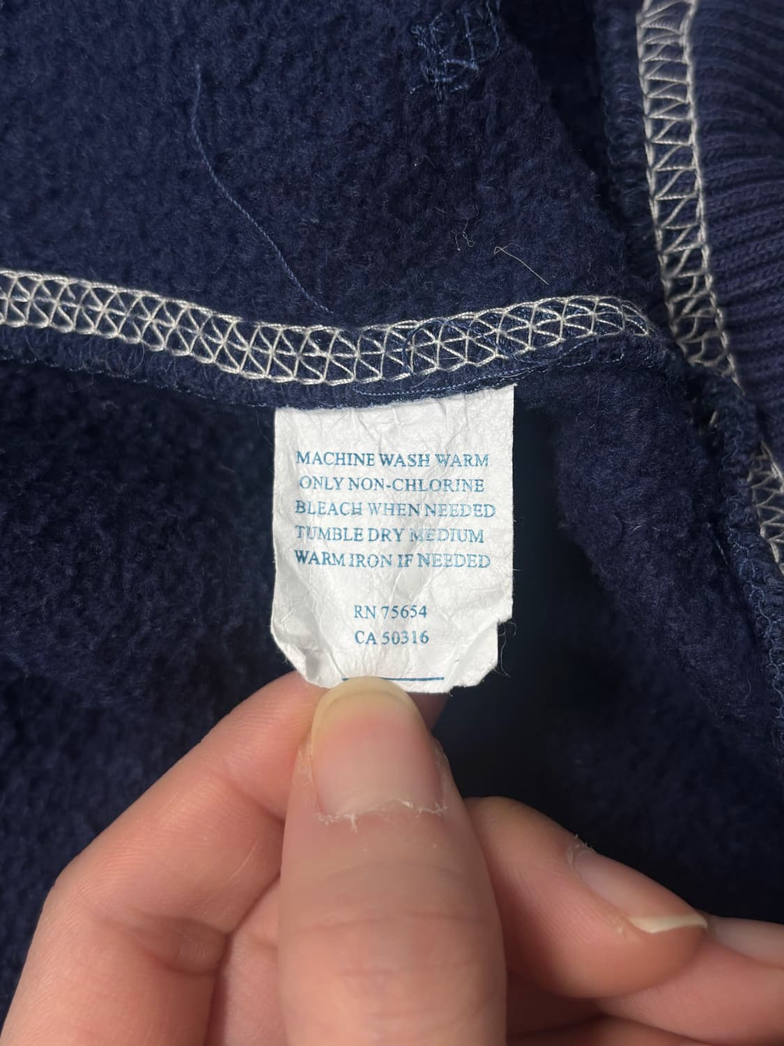 아베크롬비 네이비 후드집업 상품이미지8