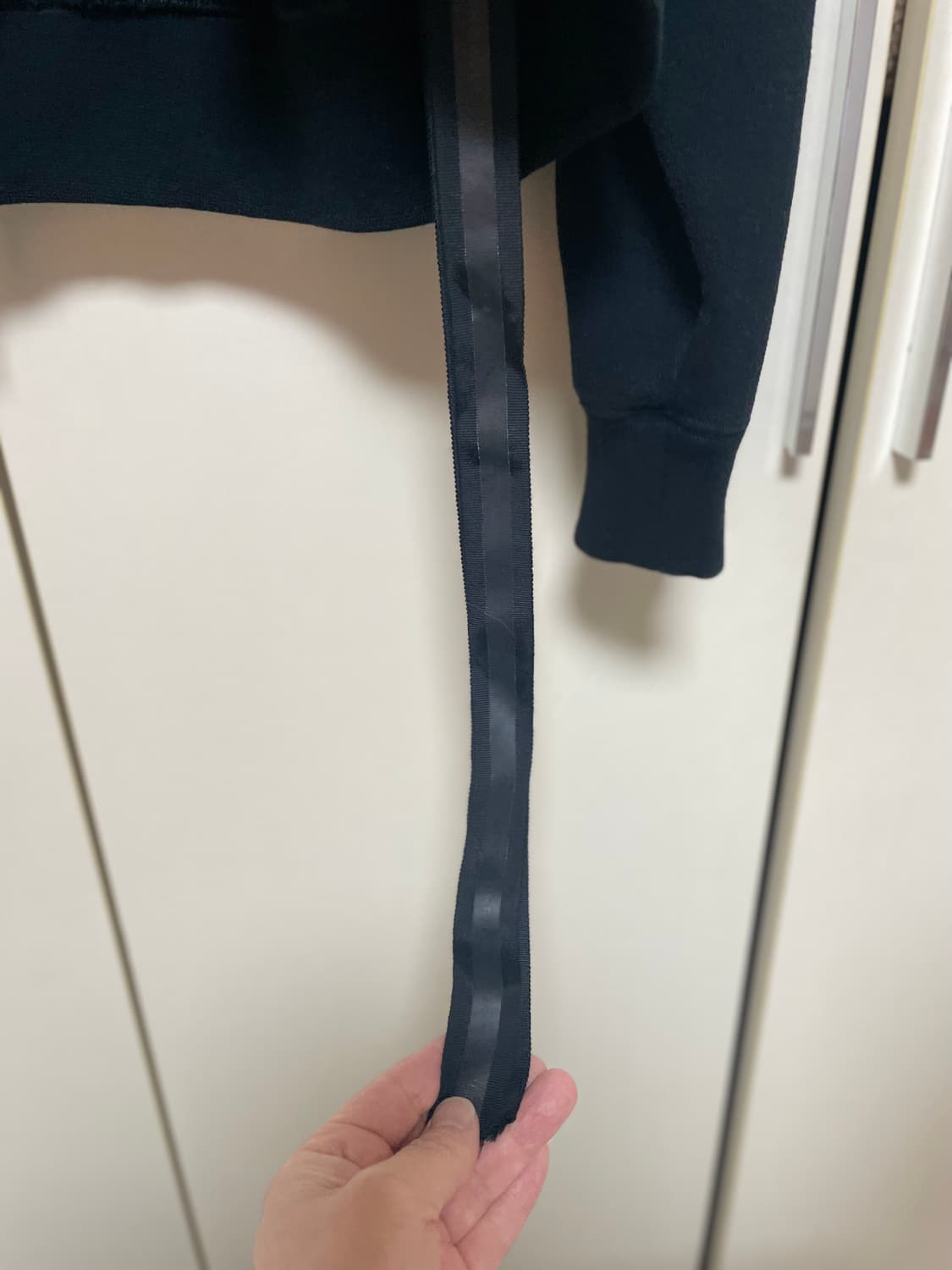 Unravel Project의 블랙 코튼 후드 자켓 M 상품이미지9