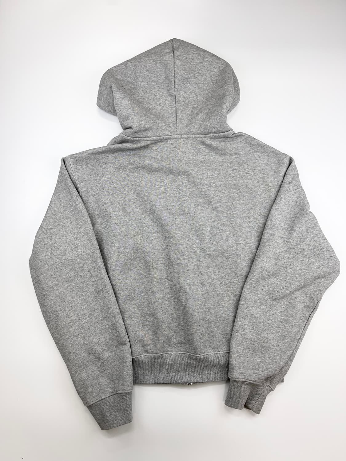 세터 테오 코튼 올 데이 후드 집업 멜란지 그레이 상품이미지5