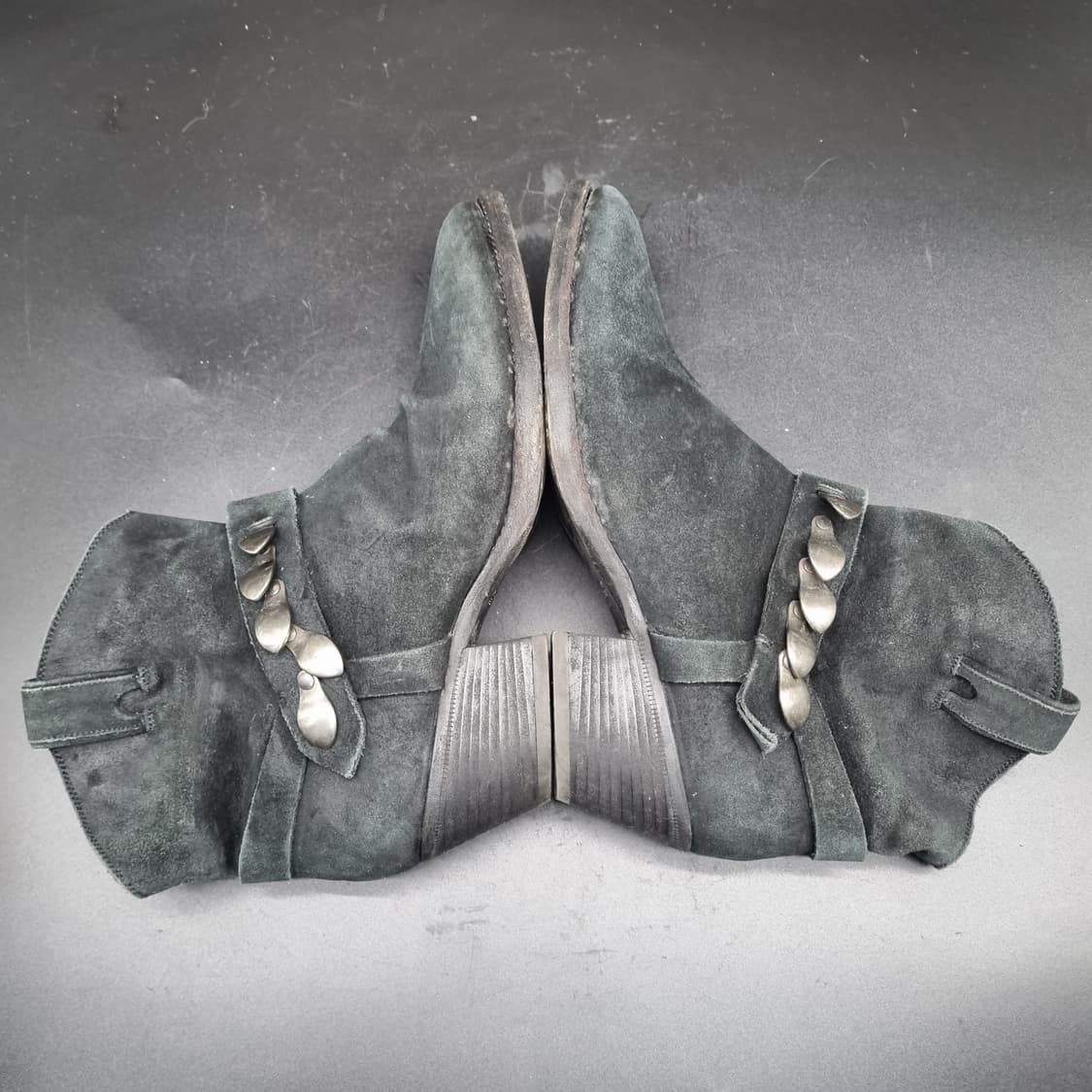 사토레 여성 스웨이드부츠 36.5 225 굽5 상품이미지5