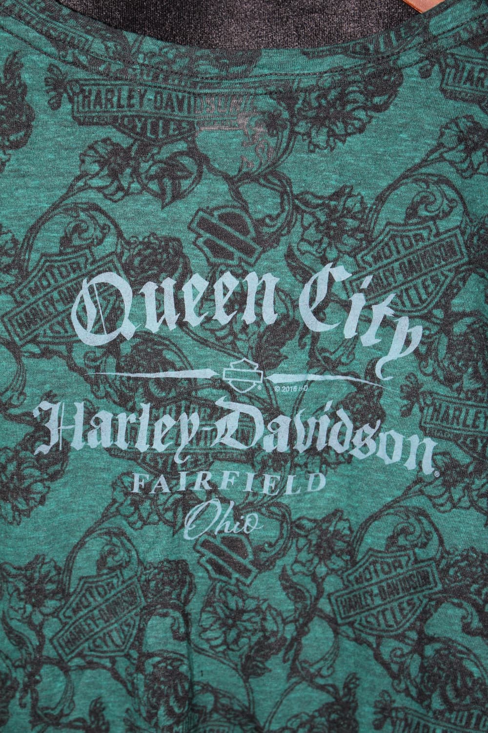 할리데이비슨 리메이크 크롭 반팔 상품이미지6