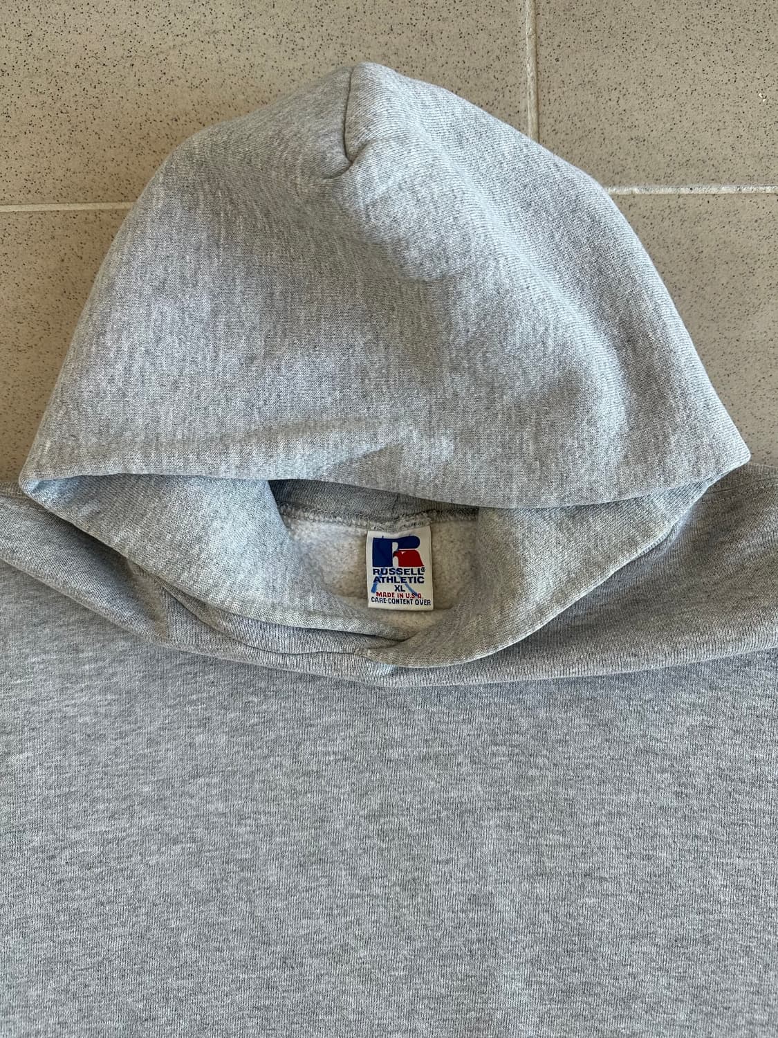 90s 빈티지 러셀 후드 그레이 XL USA 상품이미지6