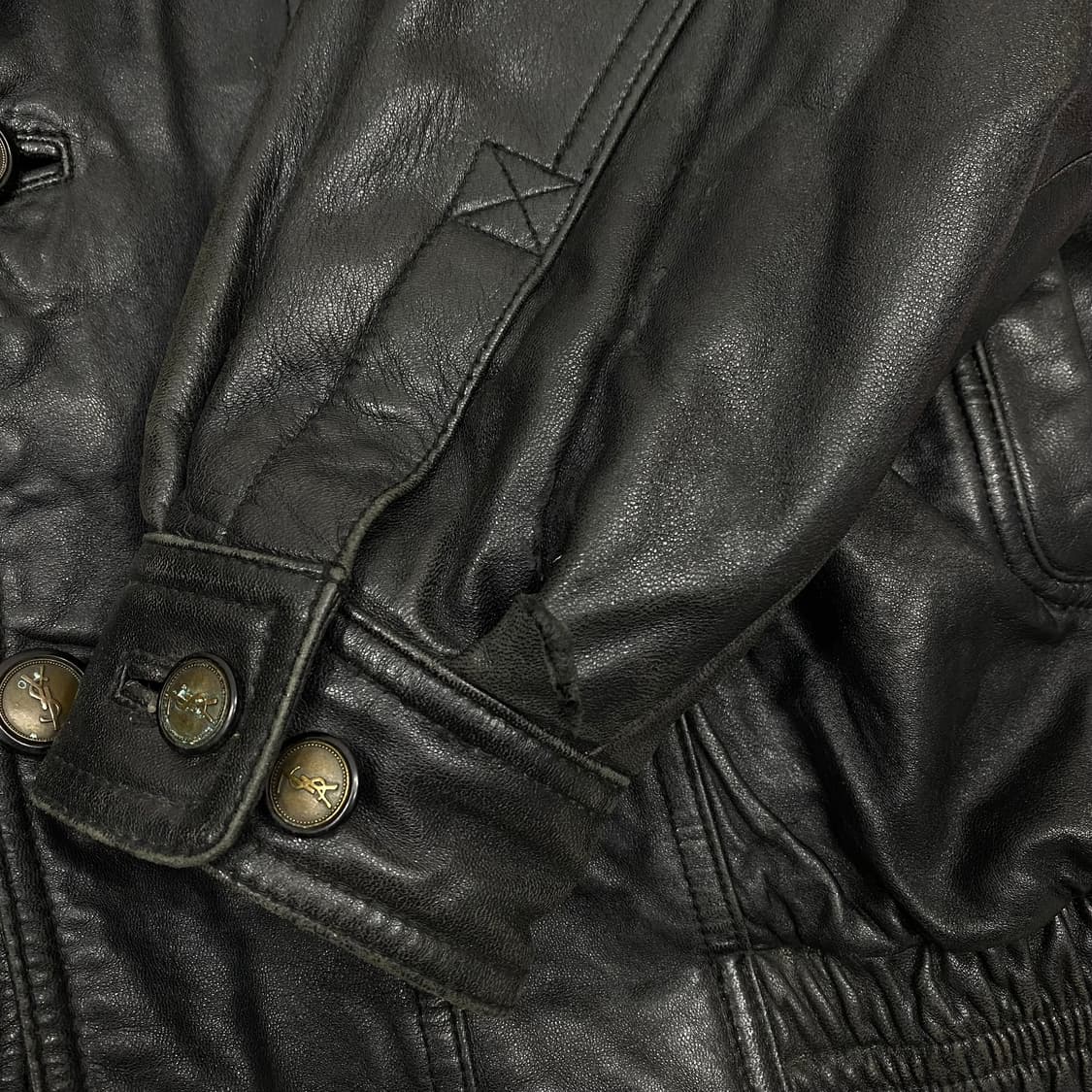 YSL 산양가죽 자켓 95 상품이미지5