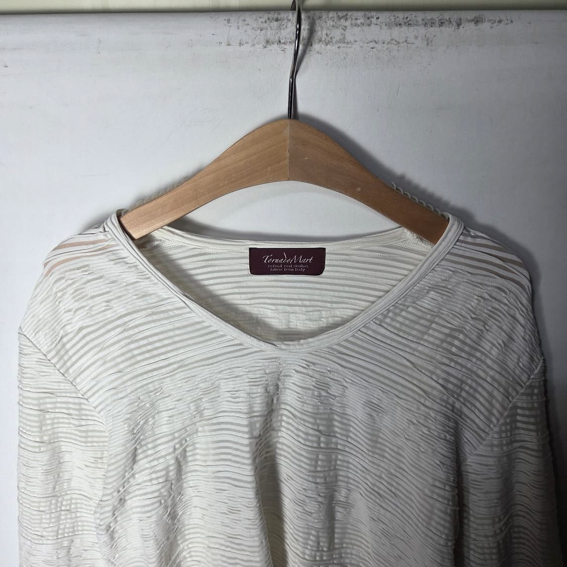 [TornadoMart] 토네이도마트 스트라이프 셔링 롱슬리브 상품이미지3