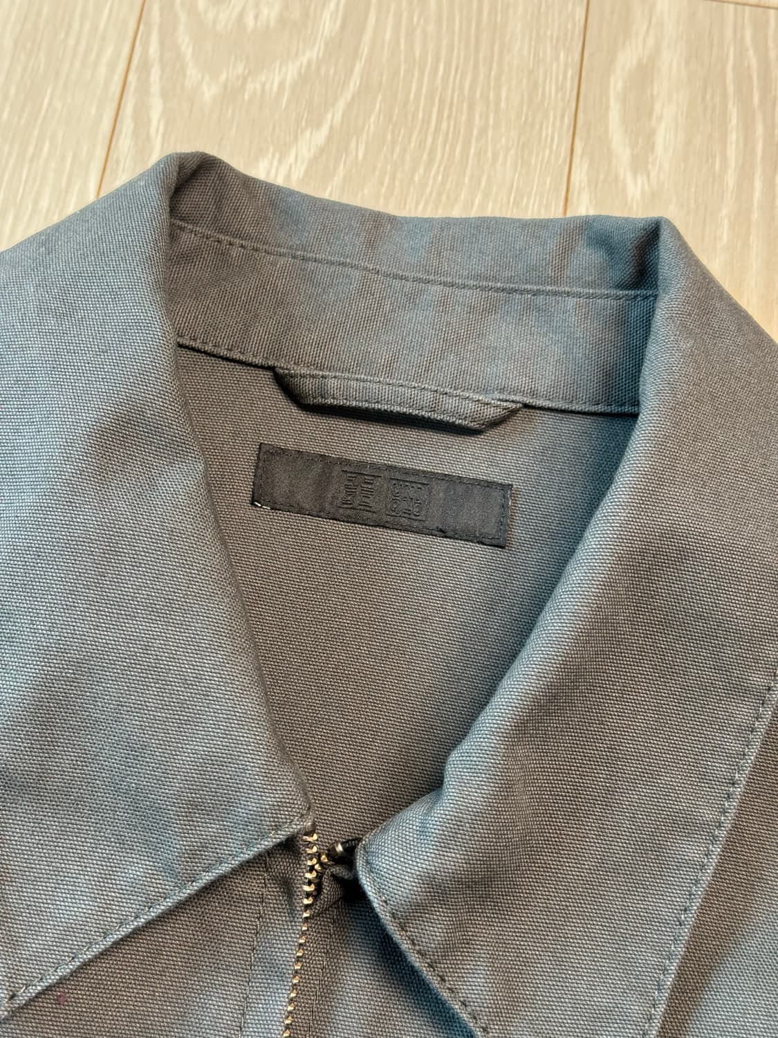 유니클로 집업 블루종 워크 자켓 차콜그레이 상품이미지3