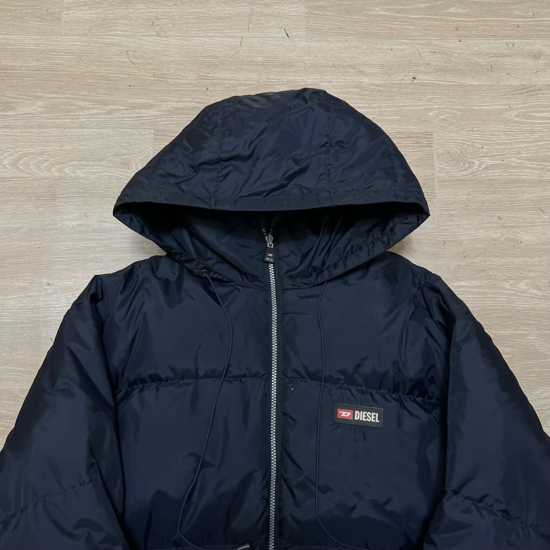 디젤 덕다운 90s 올드스쿨 리버시블 후드 패딩 [네이비] XL/105 상품이미지2