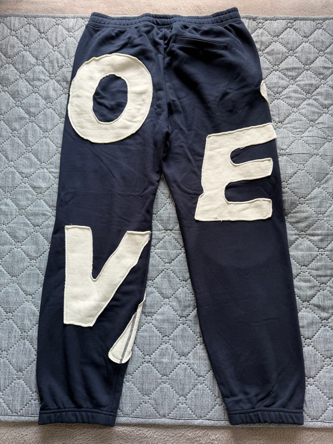 썬러브 스웨트팬츠 네이비 L 상품이미지2