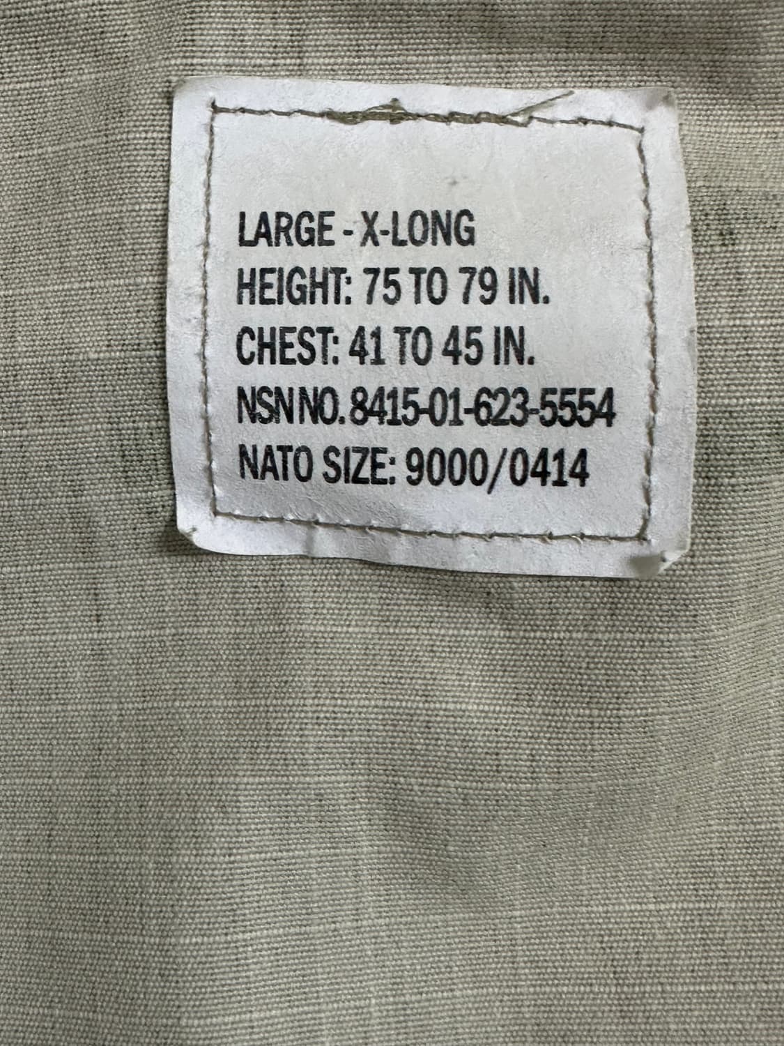 미군 OCP 멀티캠 전투복 상의 (L/XL) (XL) 상품이미지8