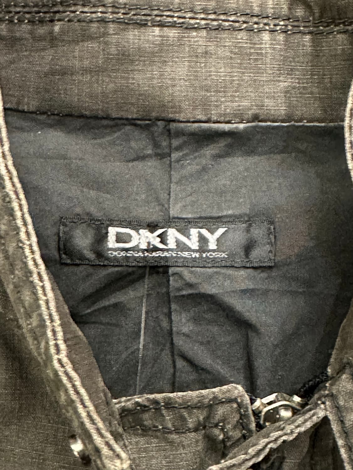 OS)DKNY 빈티지 여성 야상 자켓 상품이미지3