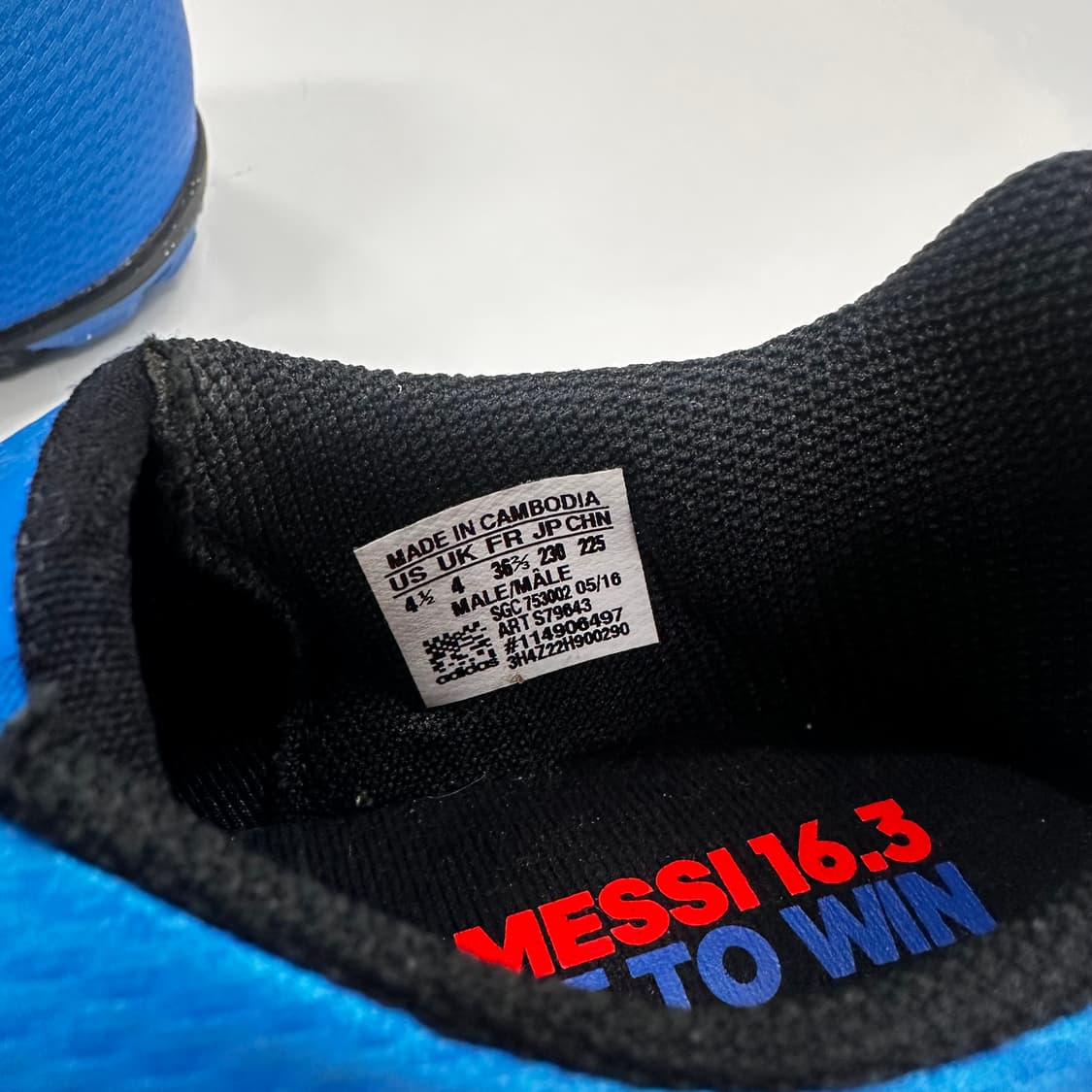 [새상품] 아디다스 주니어,여성 메시 16.3 TF 풋살화 230 상품이미지6