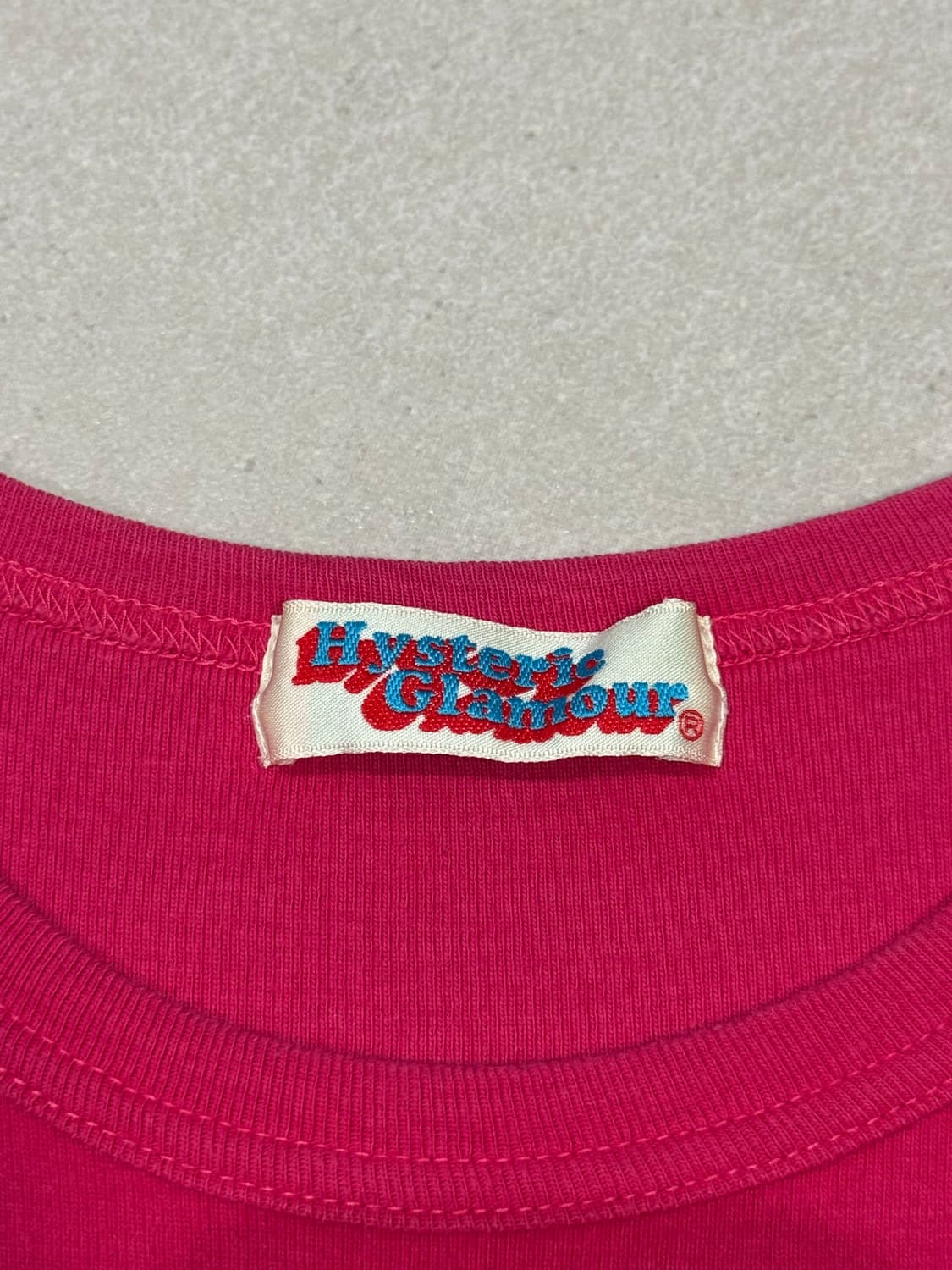 히스태릭 글래머 아카이브 입체 히스걸 그래픽 반팔 티셔츠 상품이미지2