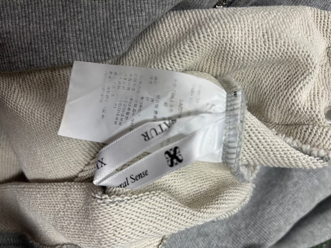 세터 Satur 테오 코튼 후드집업 XL  상품이미지7