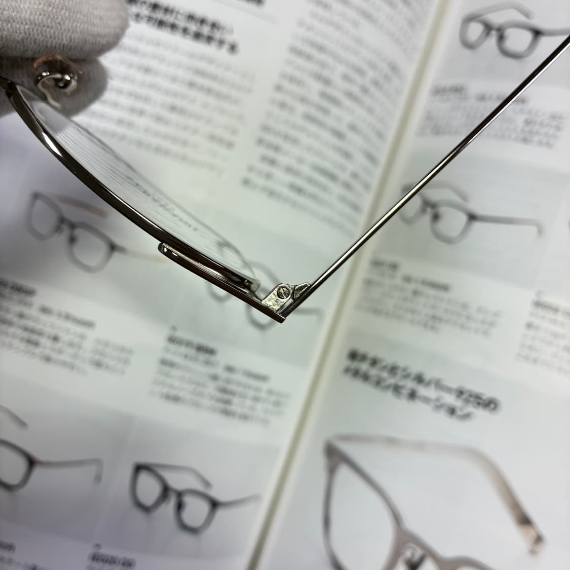 VERA WANG 베라왕 반무테 스와로브스키 티타늄 안경 상품이미지5