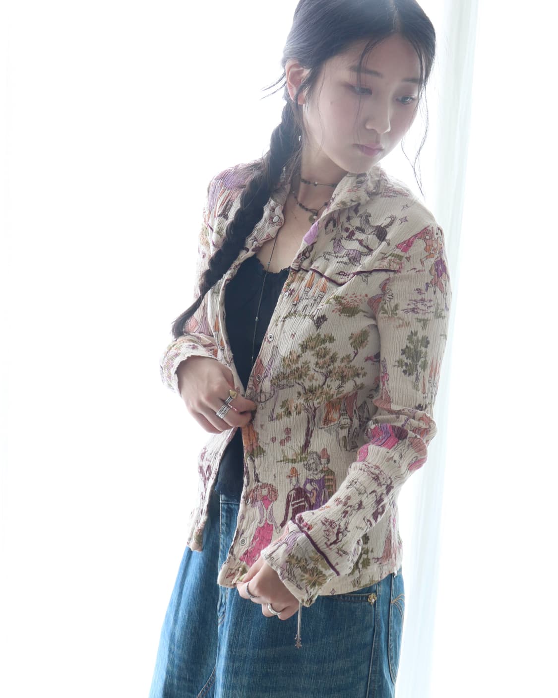 [Tsumori Chisato] Fairy Crinkle Shirt 상품이미지8