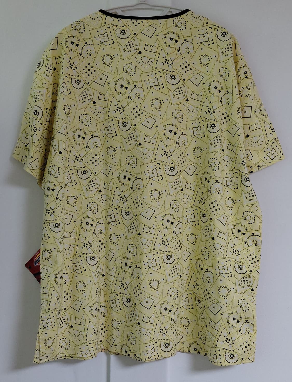 [새상품/2XL] 디키즈(Dickies) 반다나 패턴 스크럽 상의 상품이미지6