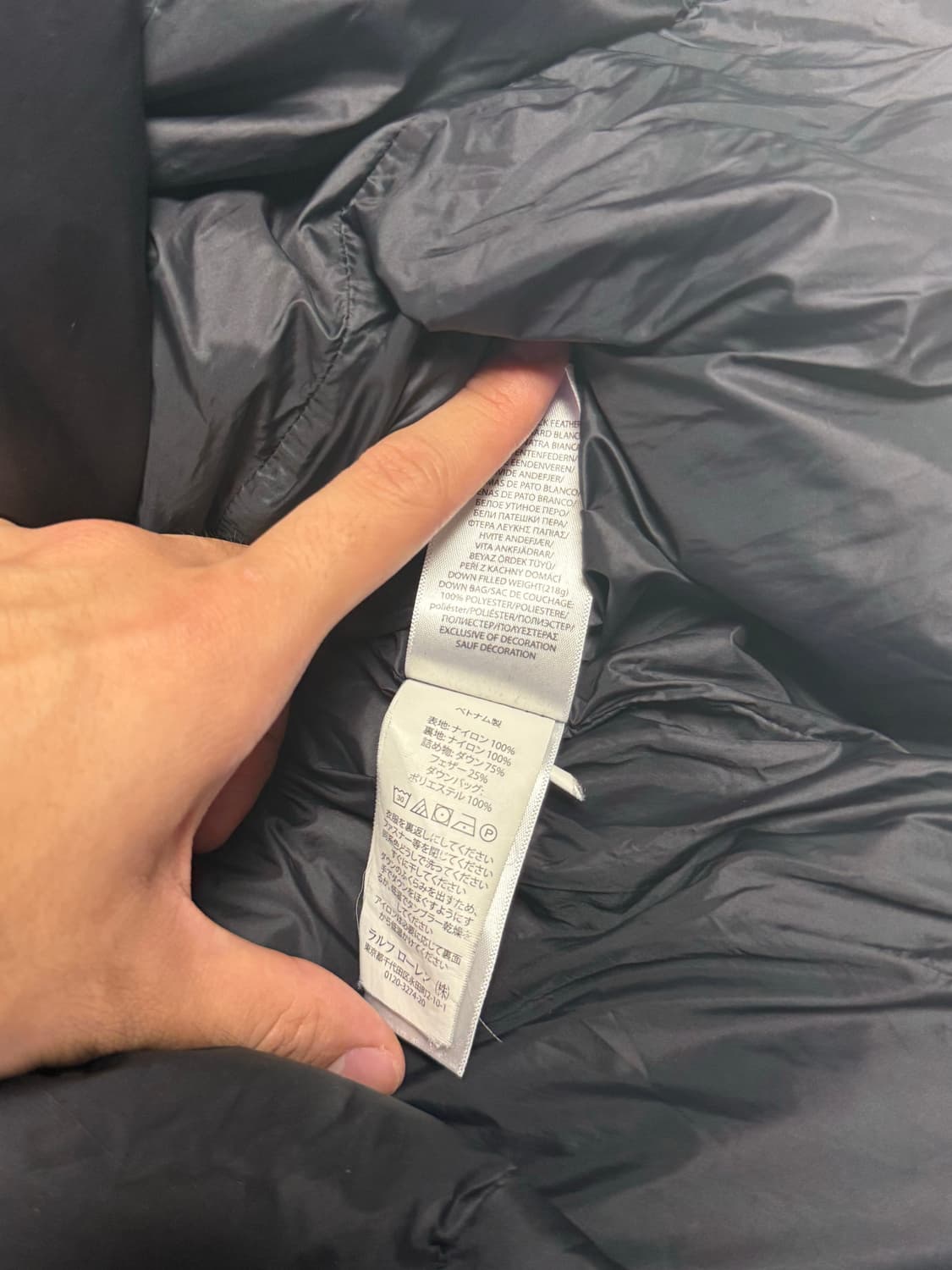 폴로 덕다운 패딩 상품이미지5