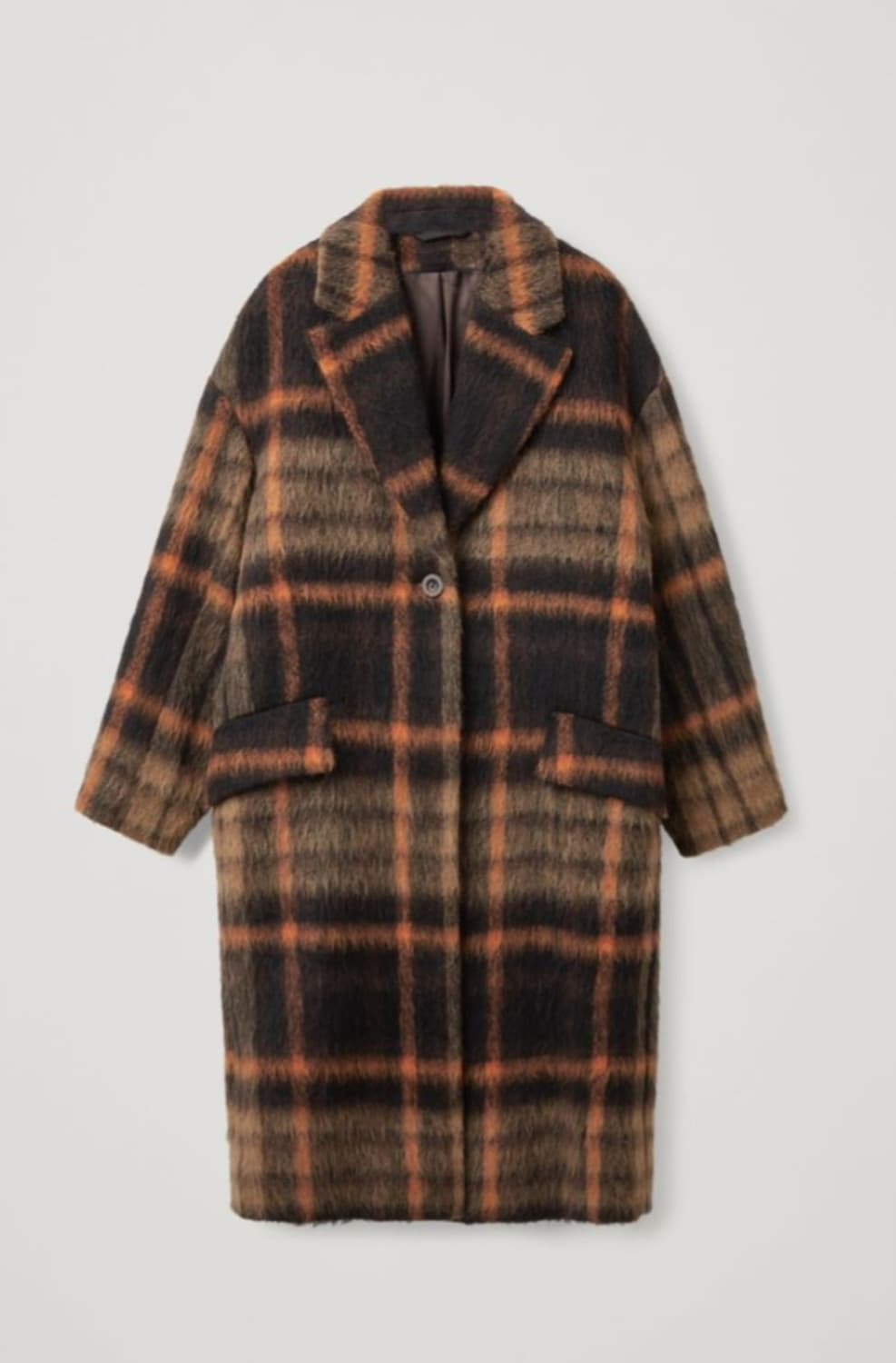 cos 테일러드 체크 코트 32(55사이즈) 상품이미지2