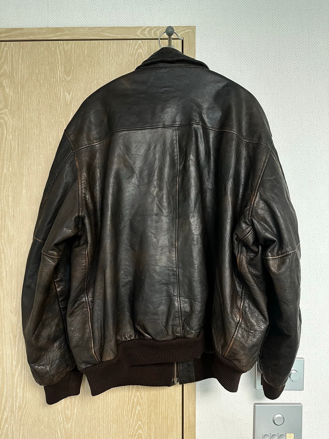 미제 엘엘빈 LL Bean a-2 고트레더 자켓 L 상품이미지3