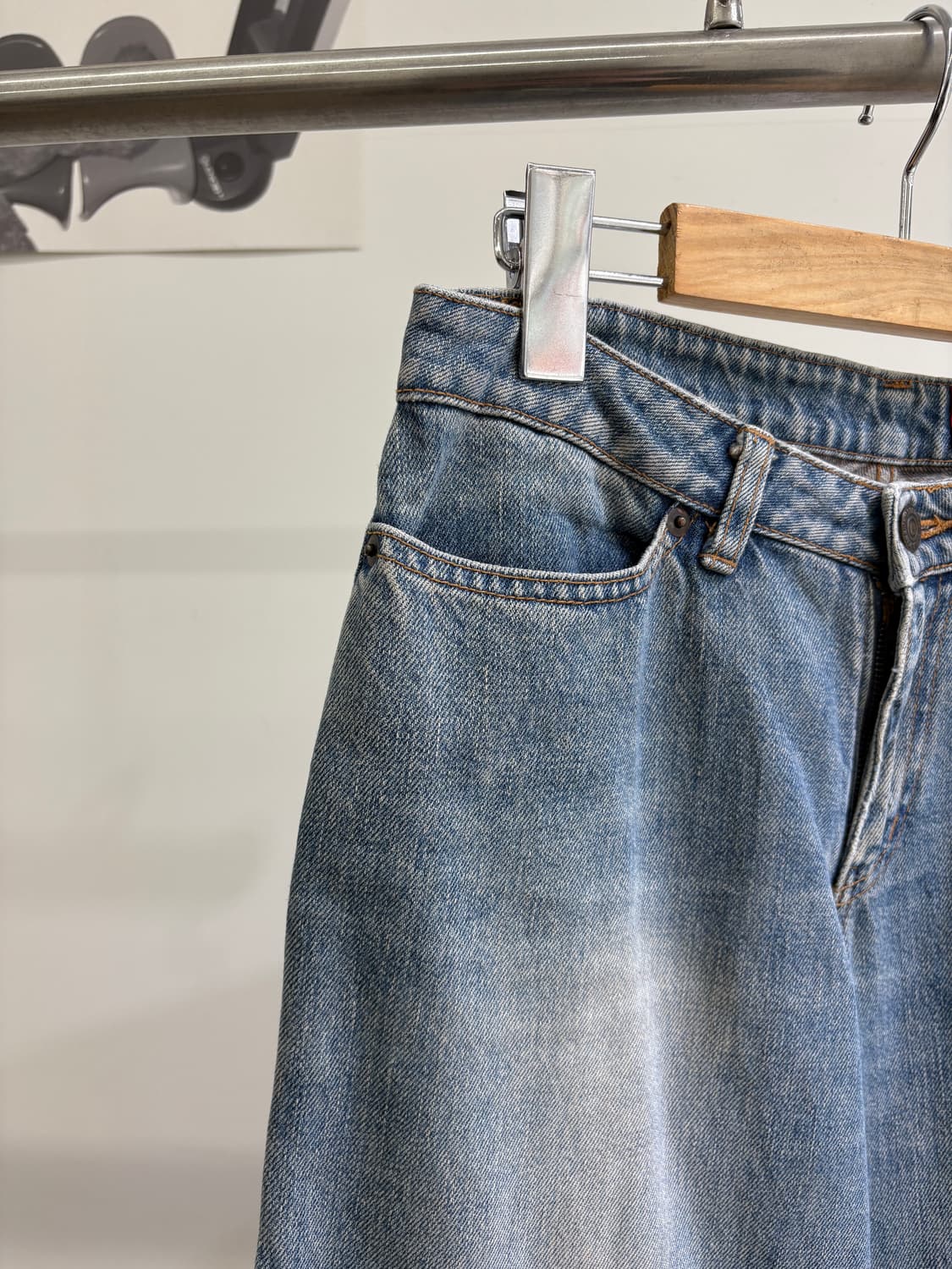 SCOUR (Made in Japan) 데님팬츠 상품이미지3