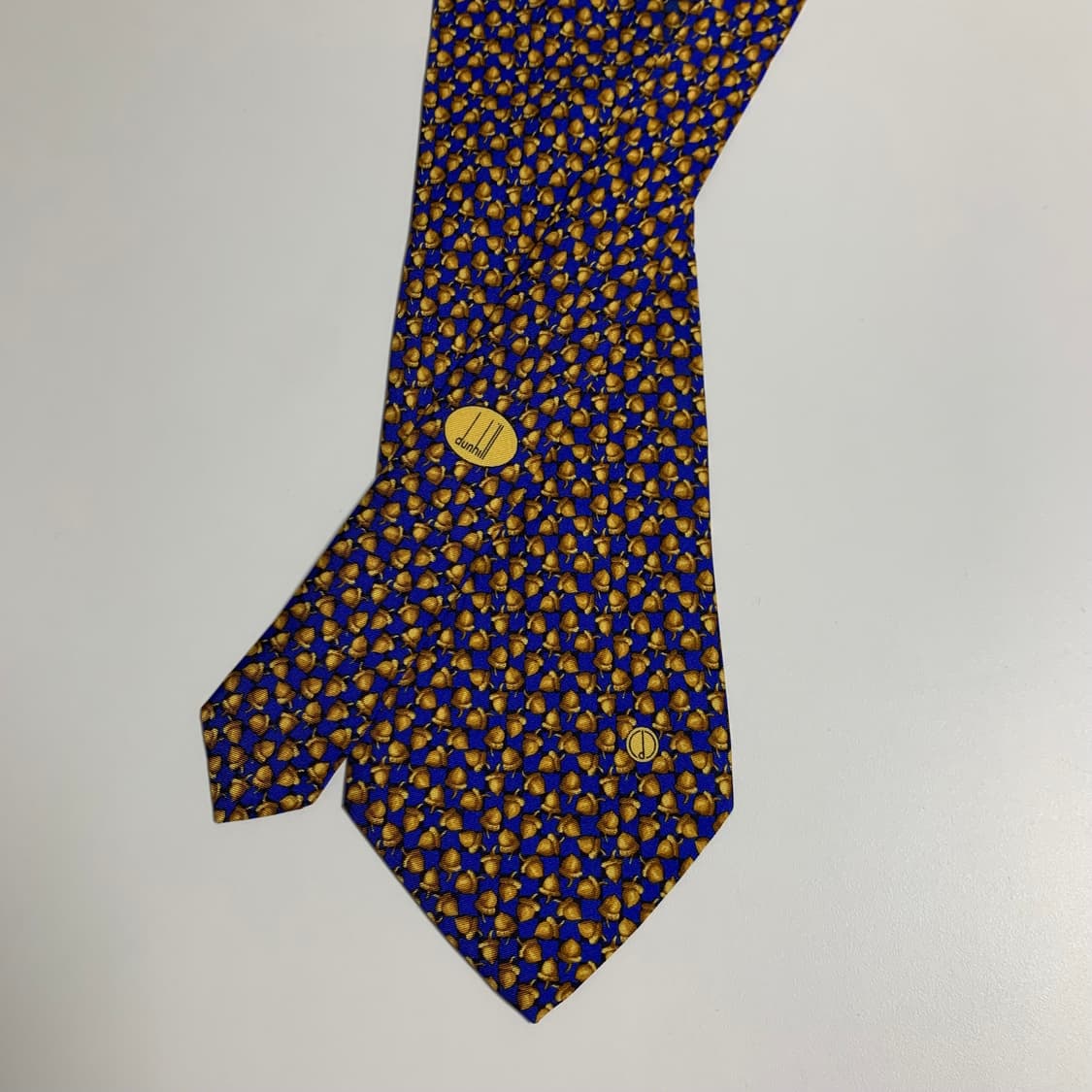 던힐(Dunhill) 명품넥타이 100실크 기하학적패턴 9.5cm 상품이미지3