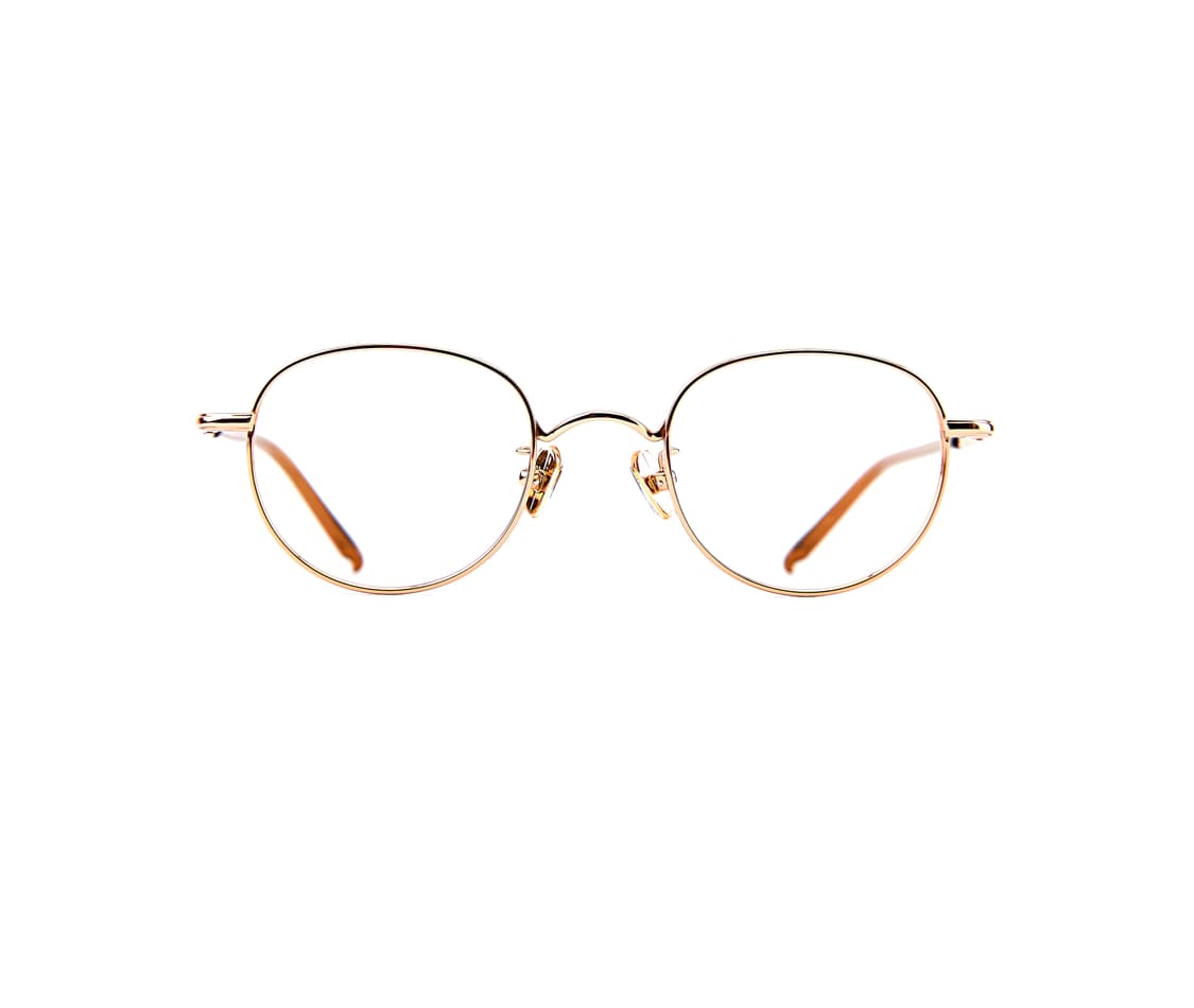 로즈골드 색상의 티타늄 46"사이즈 안경 상품이미지3