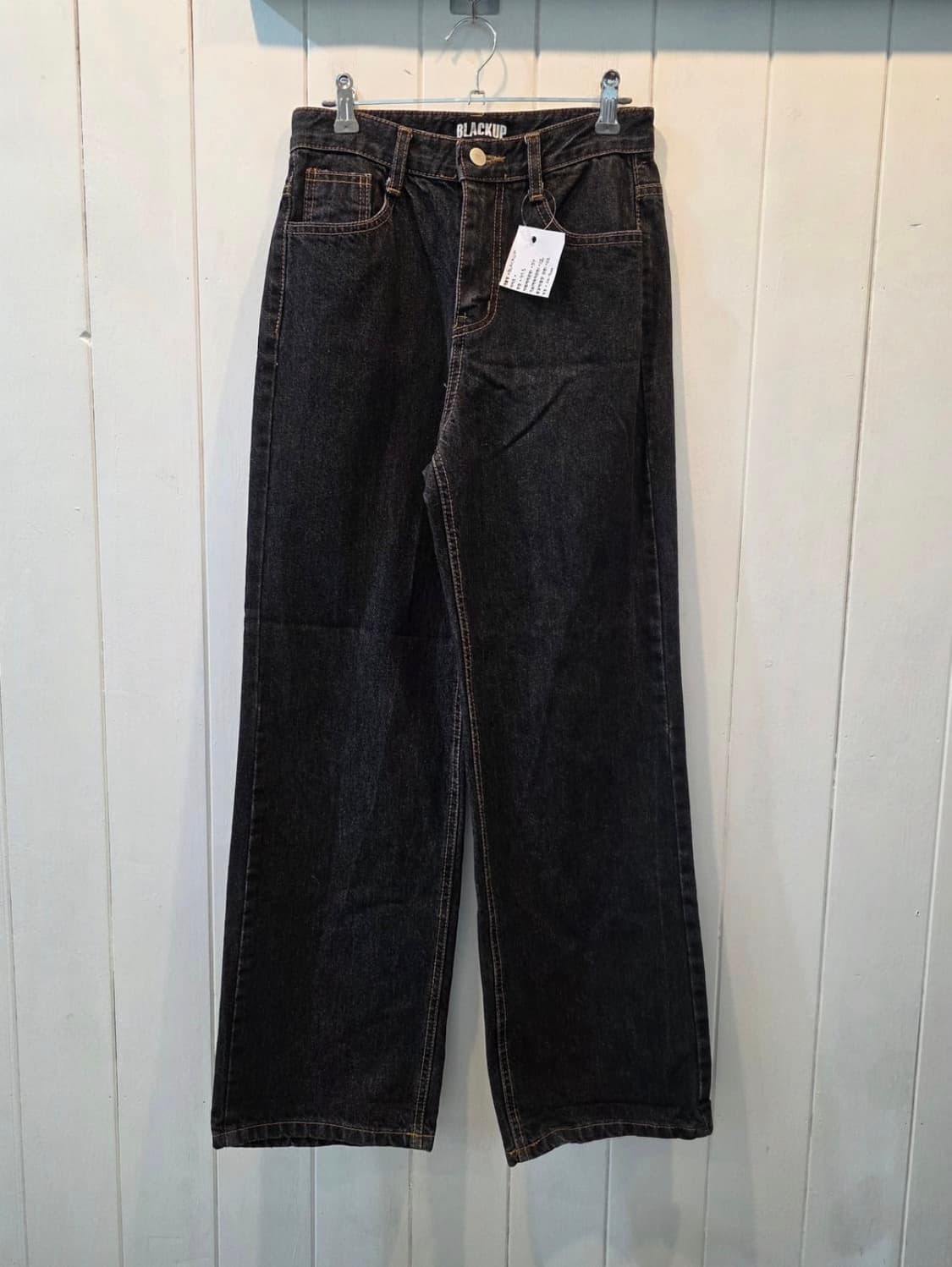 BLACKUP 와이드 청바지 상품이미지1