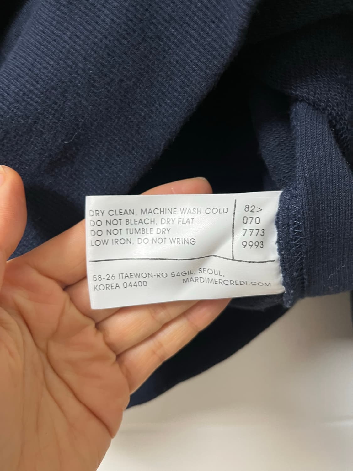 마르디 메크르디 맨투맨 상품이미지9