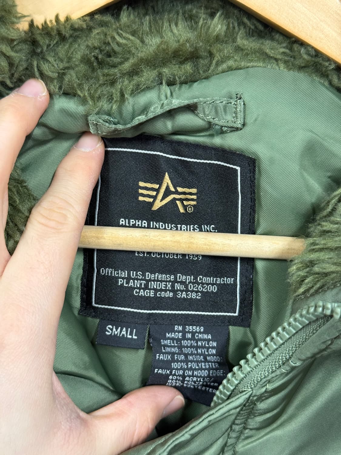 Alpha industries N3B Parka 상품이미지8