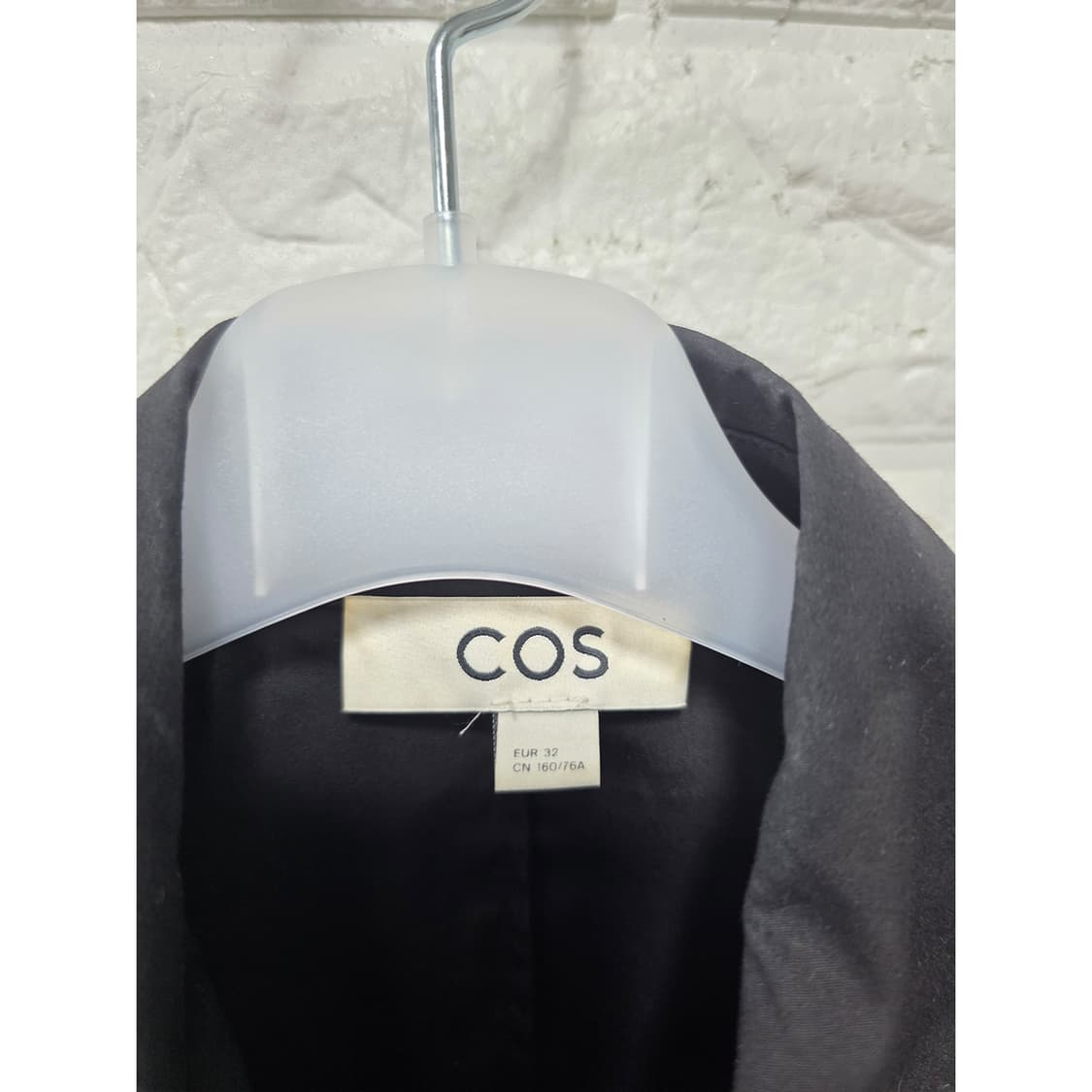 코스 COS 블랙 지퍼 롱 원피스 S 상품이미지2