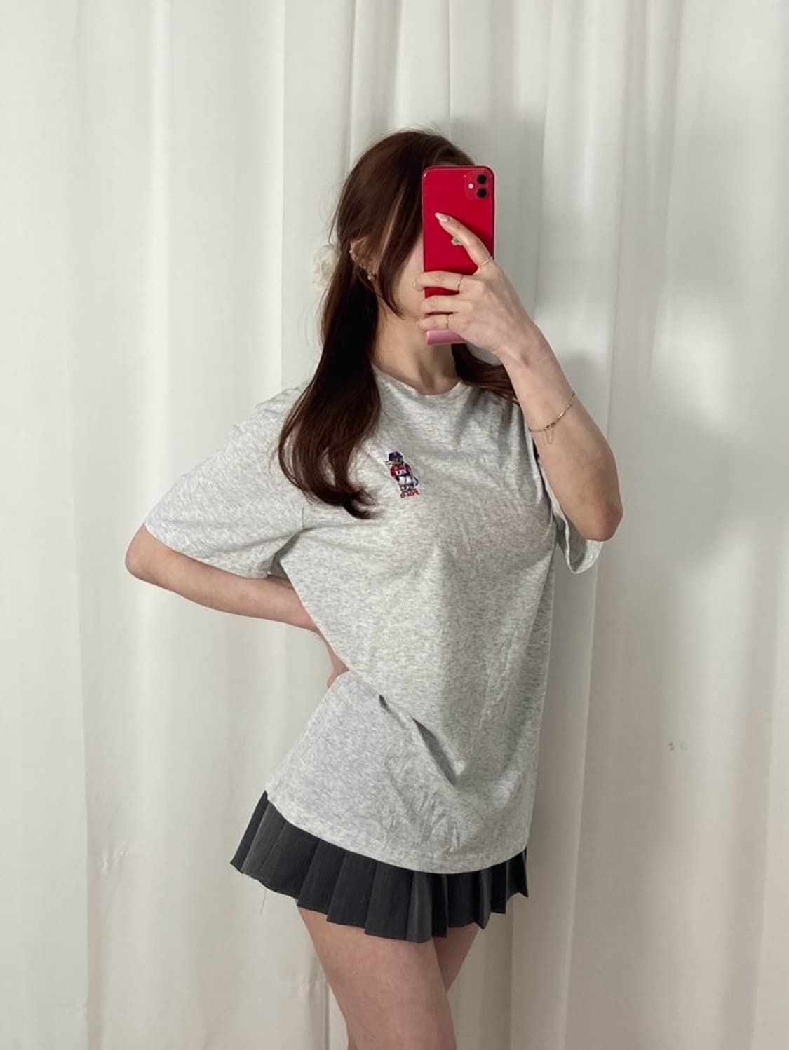 폴로 테디베어 라운드 티 상품이미지1