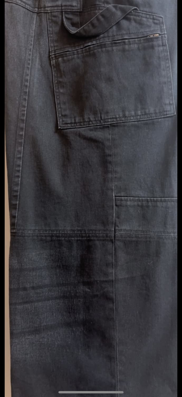 1)알렌느 카고 워시드진 블랙 Carpenter Cargo Washed  상품이미지4