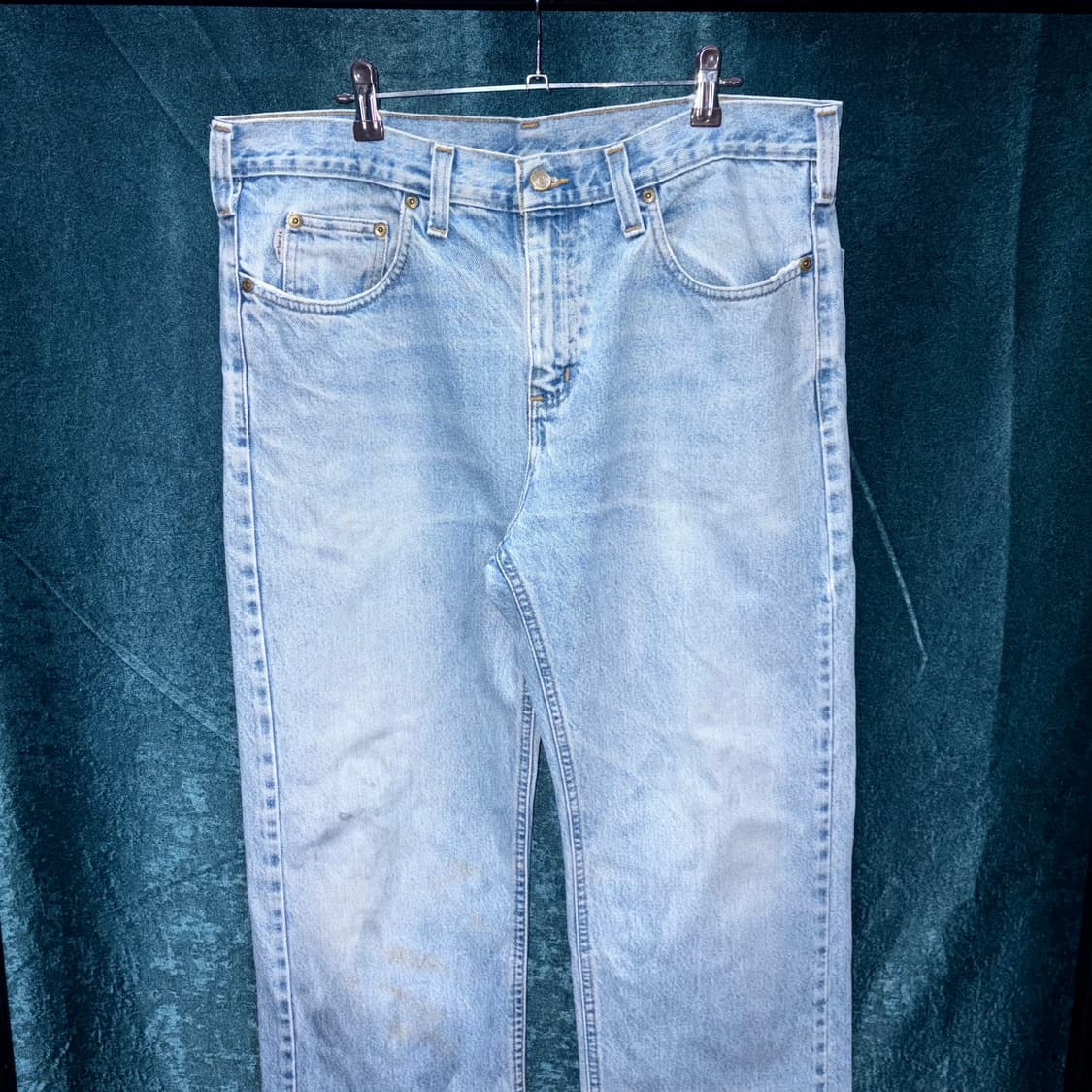 (36) 칼하트 B480 라이트 블루 트렌디셔널 데님 팬츠 상품이미지2