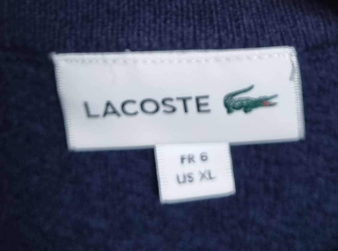 XL ) 라코스테 네이비 울100% 니트 상품이미지3