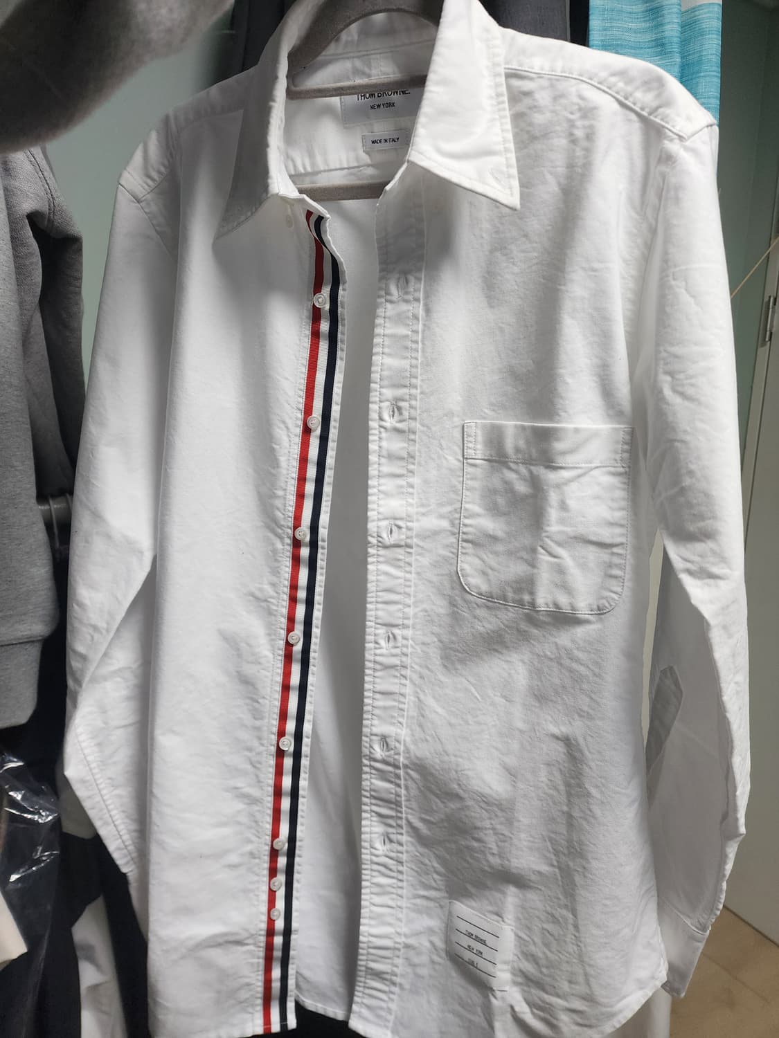 새상품) 톰브라운 옥스포드 히든 셔츠 사이즈2 상품이미지1