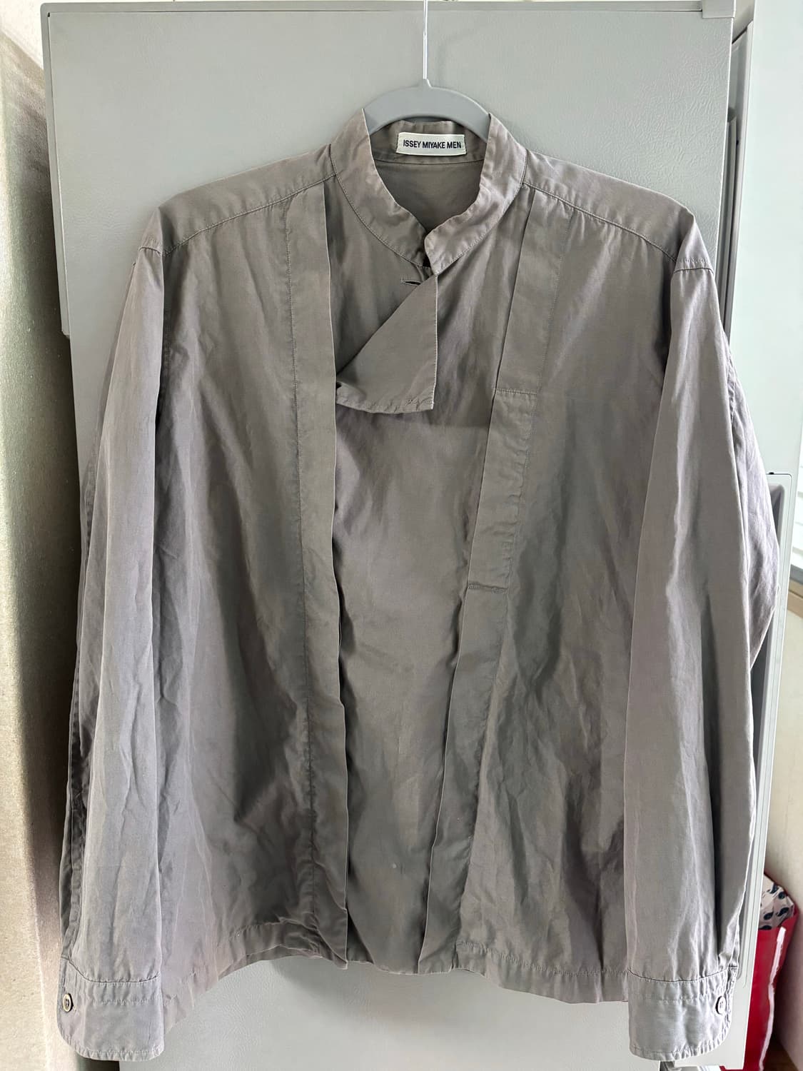 이세이미야케 맨 비대칭 셔츠 상품이미지2