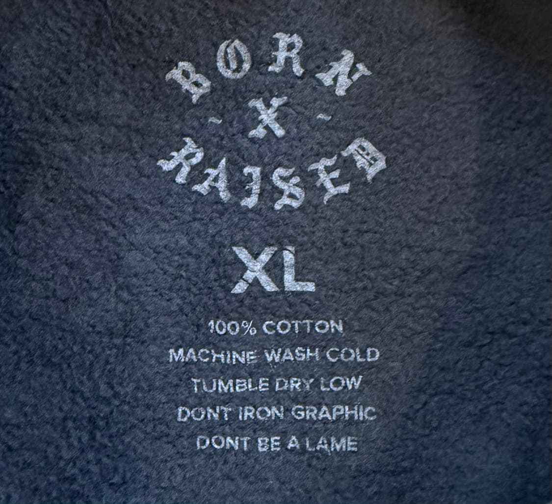 본앤레이즈드 스웻 상품이미지6