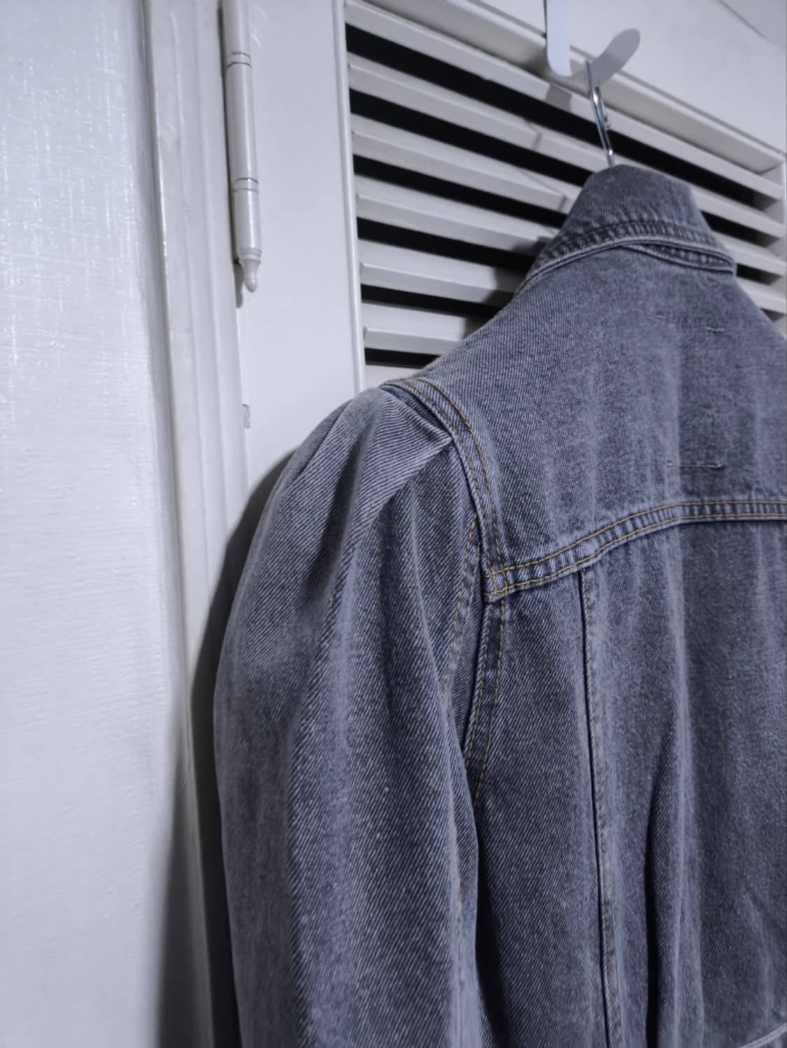 S 바이플로우 데님 점프슈트 청 그레이 상품이미지7